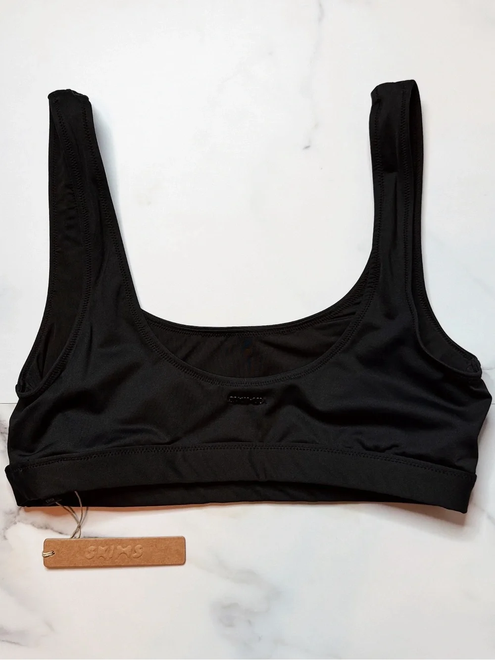 NWT Skims Signature Swim Tank Bikini Top